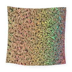 Crystals Rainbow Square Tapestry (large)