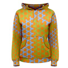 Green Blue Orange Women s Pullover Hoodie by Mariart