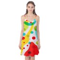 Polkadot Color Rainbow Red Blue Yellow Green Camis Nightgown View1