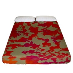 Spots           Fitted Sheet (king Size) by LalyLauraFLM