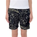 Floral design Women s Basketball Shorts View1