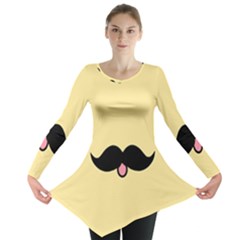 Mustache Long Sleeve Tunic 