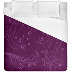 Floral Design Duvet Cover (king Size)