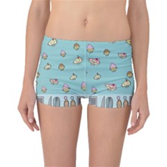 Kawaii Kitchen Border Boyleg Bikini Bottoms by Nexatart