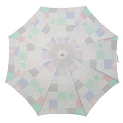 Sweet Dreams Rag Quilt Straight Umbrellas by Mariart