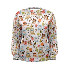 Cute Owl Women s Sweatshirt