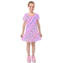 Chaffyyami Nurse Desktop Kids  Short Sleeve Velvet Dress View1