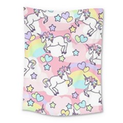 Unicorn Rainbow Medium Tapestry