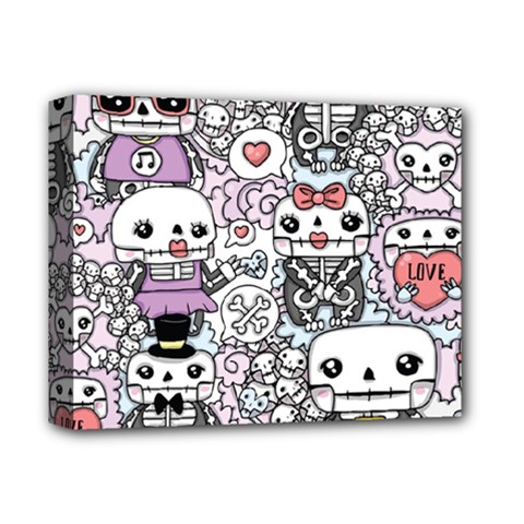 Kawaii Graffiti And Cute Doodles Deluxe Canvas 14  X 11  by Nexatart