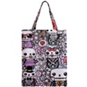 Kawaii Graffiti And Cute Doodles Zipper Classic Tote Bag View1