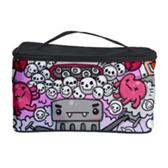 0 Sad War Kawaii Doodle Cosmetic Storage Case