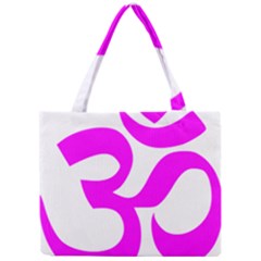 Hindu Om Symbol (magenta) Mini Tote Bag