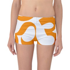 Hindu Om Symbol (orange) Reversible Bikini Bottoms by abbeyz71