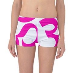 Hindu Om Symbol (pink) Boyleg Bikini Bottoms by abbeyz71