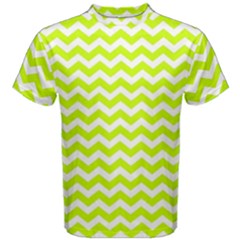 Chevron Background Patterns Men s Cotton Tee by Nexatart