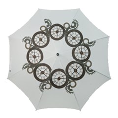 Hour Time Iron Golf Umbrellas