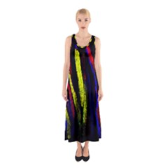 Multicolor Lineage Tracing Confetti Elegantly Illustrates Strength Combining Molecular Genetics Micr Sleeveless Maxi Dress