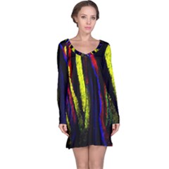 Multicolor Lineage Tracing Confetti Elegantly Illustrates Strength Combining Molecular Genetics Micr Long Sleeve Nightdress by Mariart
