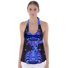 Sign Scorpio Zodiac Babydoll Tankini Top by Mariart