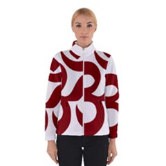 Hindu Om Symbol (Dark Red) Winterwear