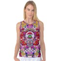 Hawaiian Poi Cartoon Dog Women s Basketball Tank Top View1