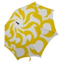 Hindu Om Symbol (Yellow) Hook Handle Umbrellas (Small) View2