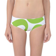 Hindu Om Symbol (lime Green) Classic Bikini Bottoms by abbeyz71