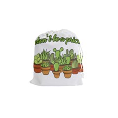 Cactus - Dont be a prick Drawstring Pouches (Small) 