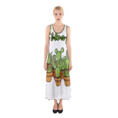 Cactus - Dont be a prick Sleeveless Maxi Dress