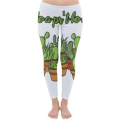 Cactus - Dont be a prick Classic Winter Leggings