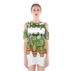 Cactus - Dont be a prick Shoulder Cutout One Piece