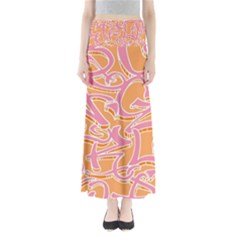 Abc Graffiti Maxi Skirts by Nexatart