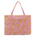 Abc Graffiti Medium Zipper Tote Bag View1