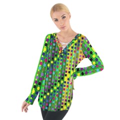 Patterns For Wallpaper Women s Tie Up Tee