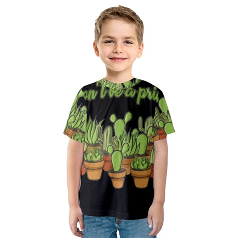 Cactus - Dont Be A Prick Kids  Sport Mesh Tee by Valentinaart