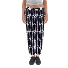 Bones  Women s Jogger Sweatpants by Valentinaart