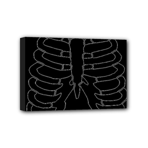 X Ray Mini Canvas 6  X 4  by Valentinaart