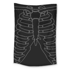 X Ray Large Tapestry by Valentinaart