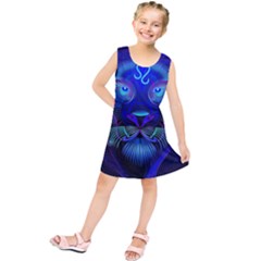 Sign Leo Zodiac Kids  Tunic Dress