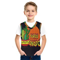 Cactus - Free Hugs Kids  Sportswear by Valentinaart
