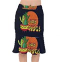 Cactus - free hugs Mermaid Skirt View1