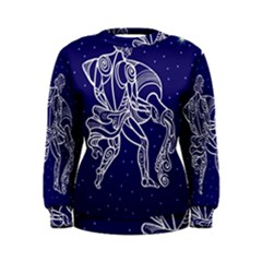 Aquarius Zodiac Star Women s Sweatshirt