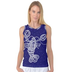 Cancer Zodiac Star Women s Basketball Tank Top by Mariart