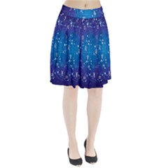 Astrology Illness Prediction Zodiac Star Pleated Skirt by Mariart