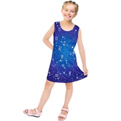 Astrology Illness Prediction Zodiac Star Kids  Tunic Dress by Mariart