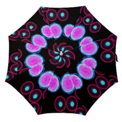 Cell Egg Circle Round Polka Red Purple Blue Light Black Straight Umbrellas