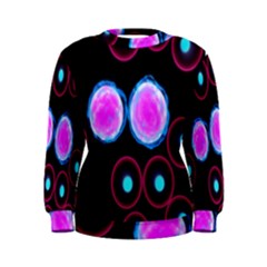 Cell Egg Circle Round Polka Red Purple Blue Light Black Women s Sweatshirt by Mariart