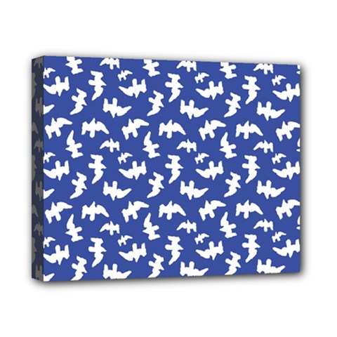 Birds Silhouette Pattern Canvas 10  X 8  by dflcprintsclothing