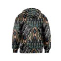 Ethnic Art Pattern Kids  Pullover Hoodie View2