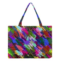 Tropical Jungle Print And Color Trends Medium Tote Bag by Nexatart